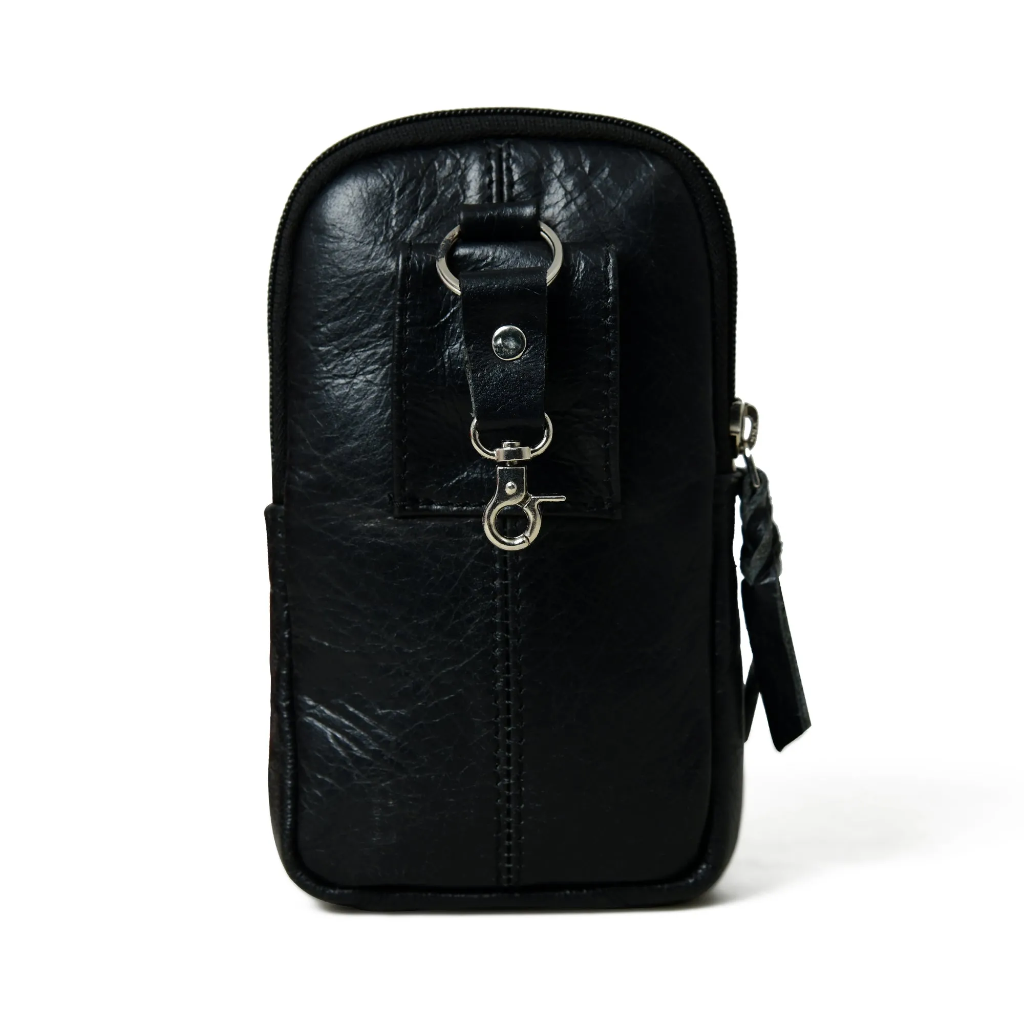 Jet-Set Organizer: Leather Phone Pouch sold by Classy Leather Bags product image thumbnail 4