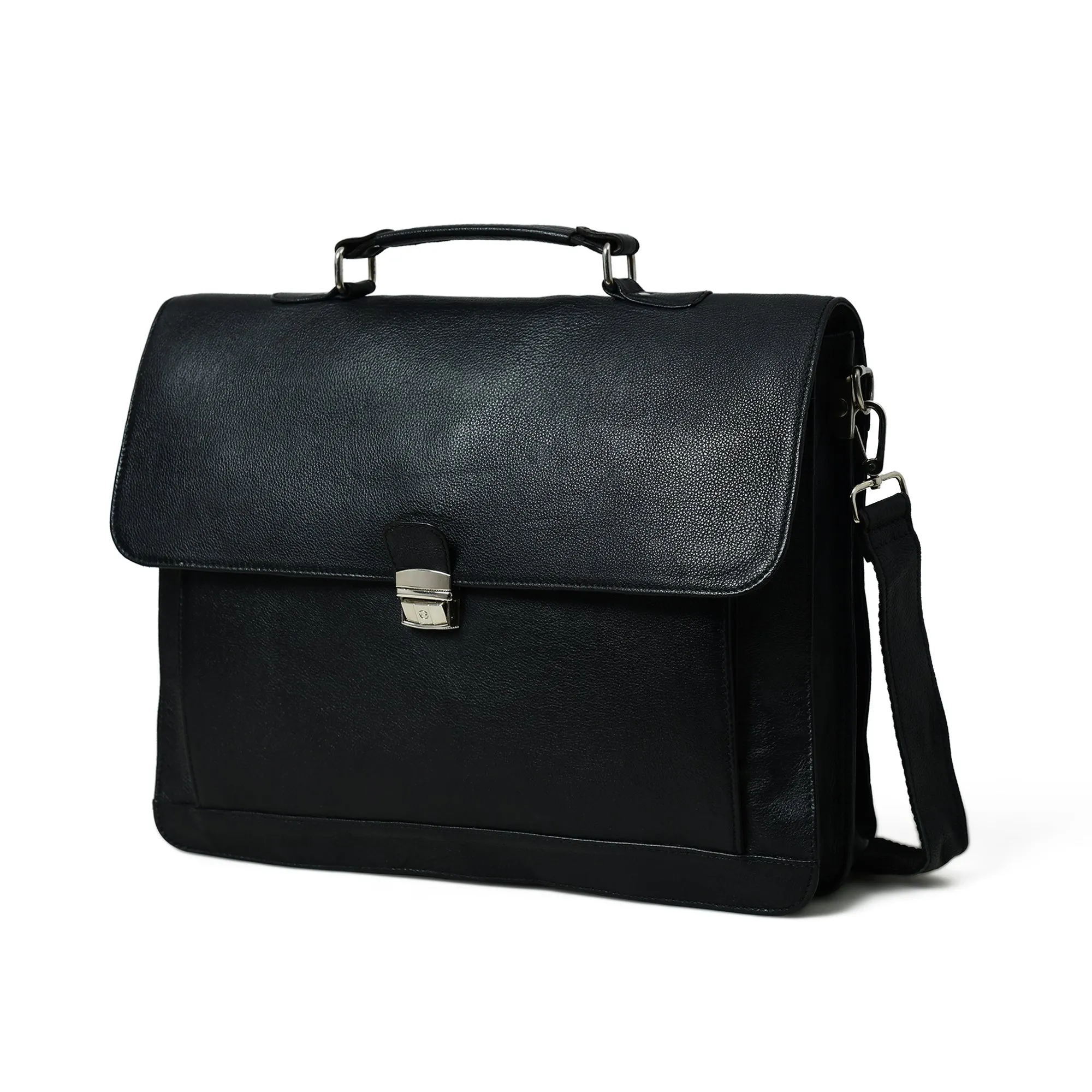 Business Attache Laptop Bag - Italian Finish sold by Classy Leather Bags product image thumbnail 3