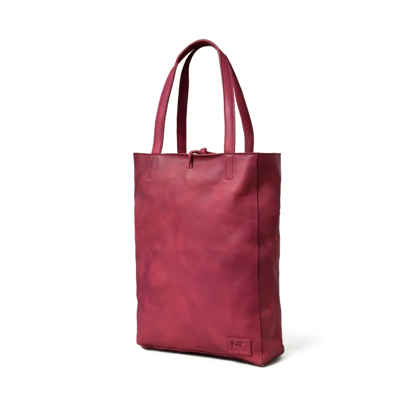 Maroon Leather Tote Bag sold by Classy Leather Bags