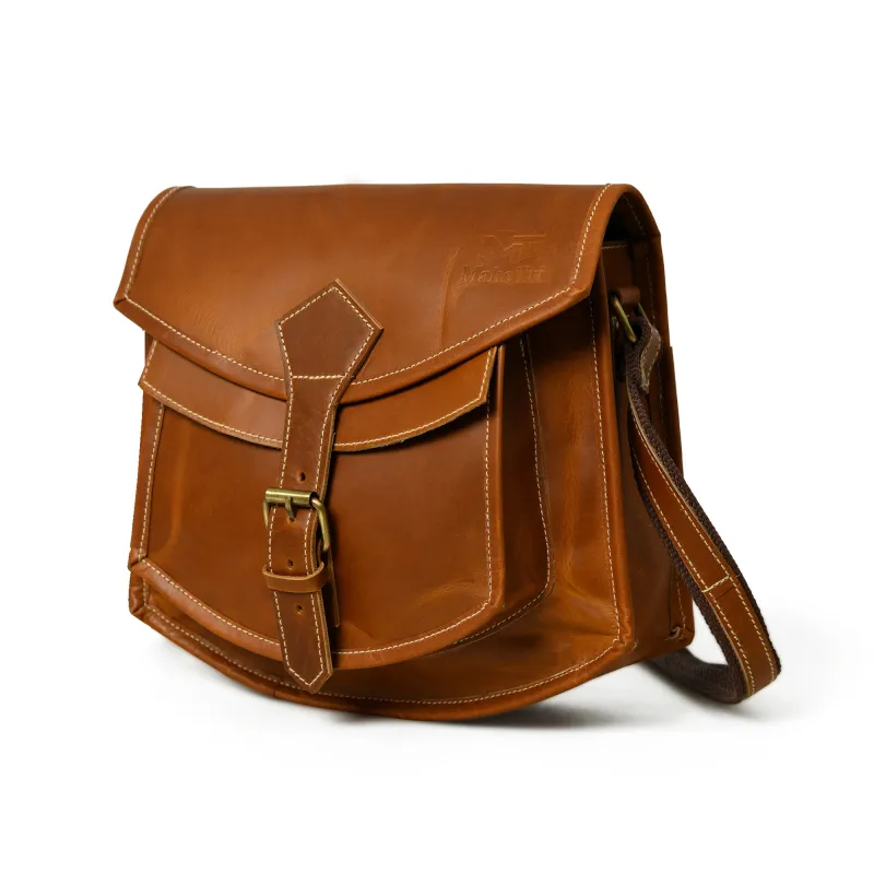 Buffalo Leather CrossBody Bag sold by Classy Leather Bags