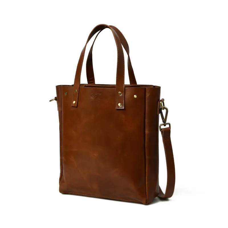 Executive Elegance Crossbody Tote sold by Classy Leather Bags