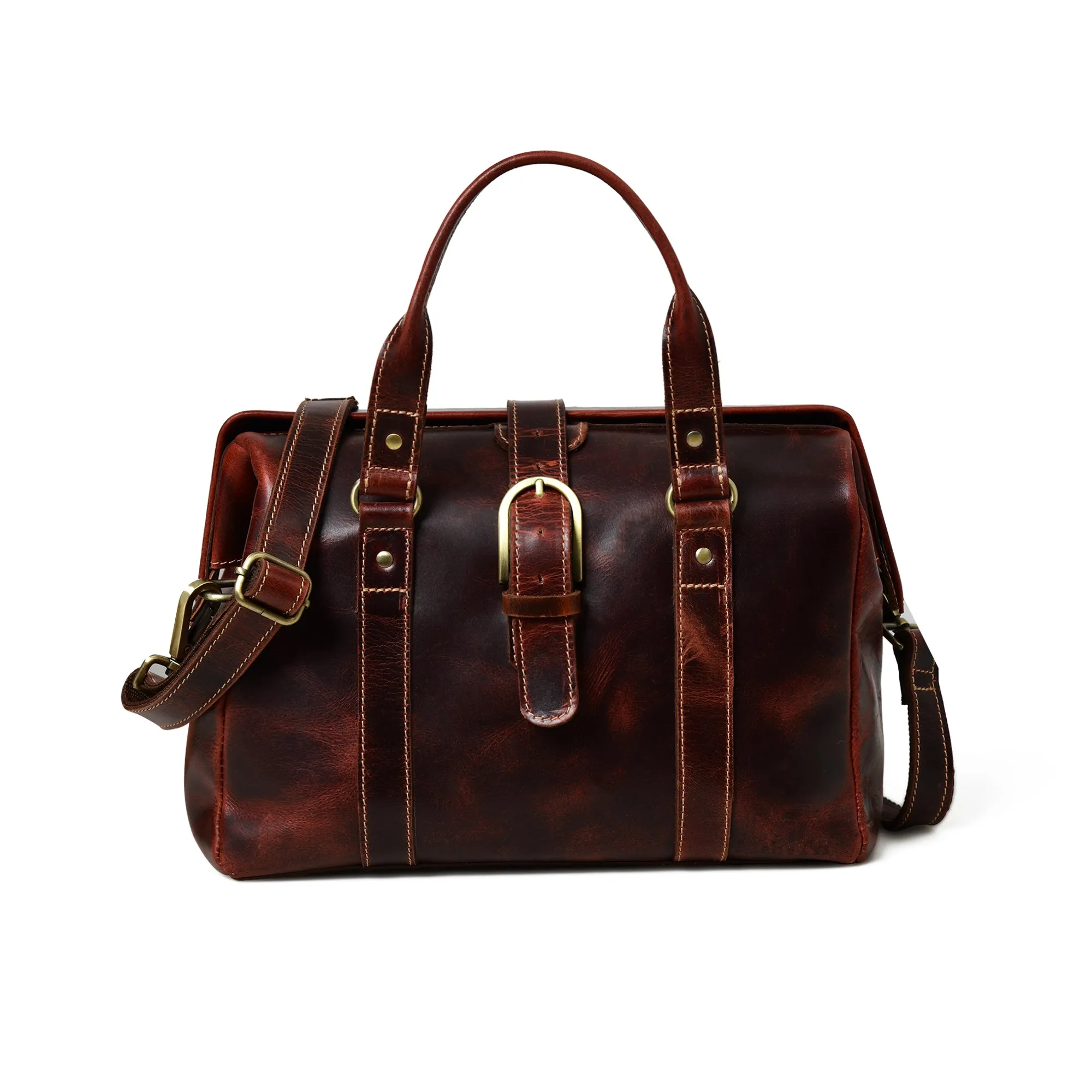 Wineberry Chic Handbag sold by Classy Leather Bags product image thumbnail 3
