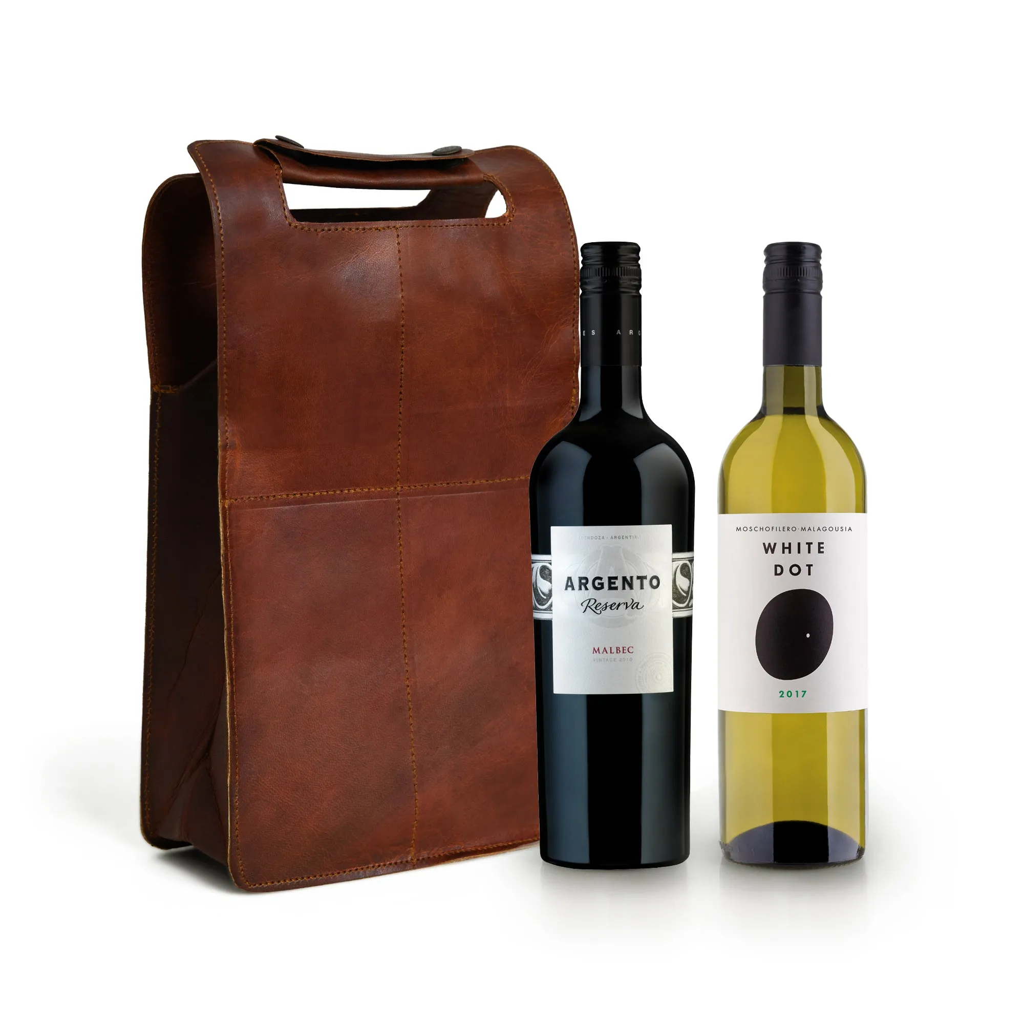Wine Bottle Leather Cover sold by Classy Leather Bags