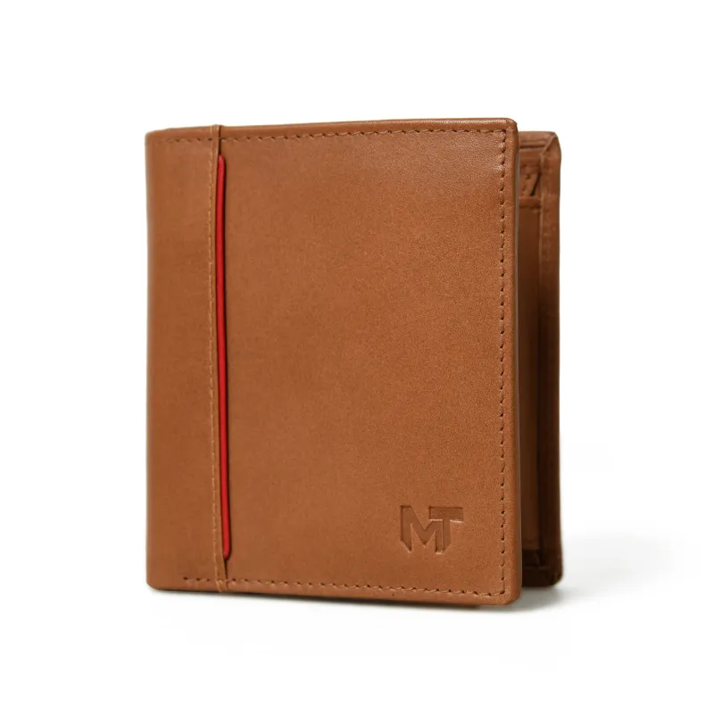 CashCove Wallet - Tan Brown sold by Classy Leather Bags