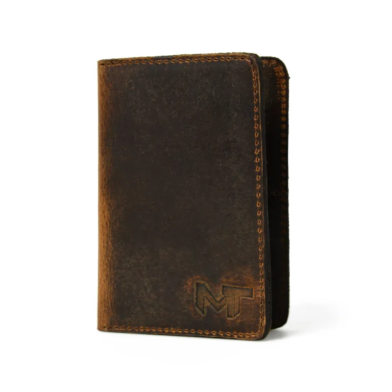 Passport Plus Leather Cover - Brown sold by Classy Leather Bags