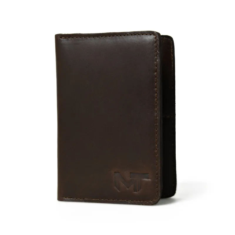 PassportPlus Leather Cover- Dark brown sold by Classy Leather Bags