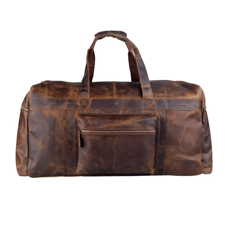 Henderson Textured Duffel sold by Classy Leather Bags