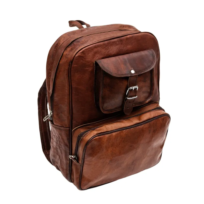 The Vintage Traveller Backpack sold by Classy Leather Bags