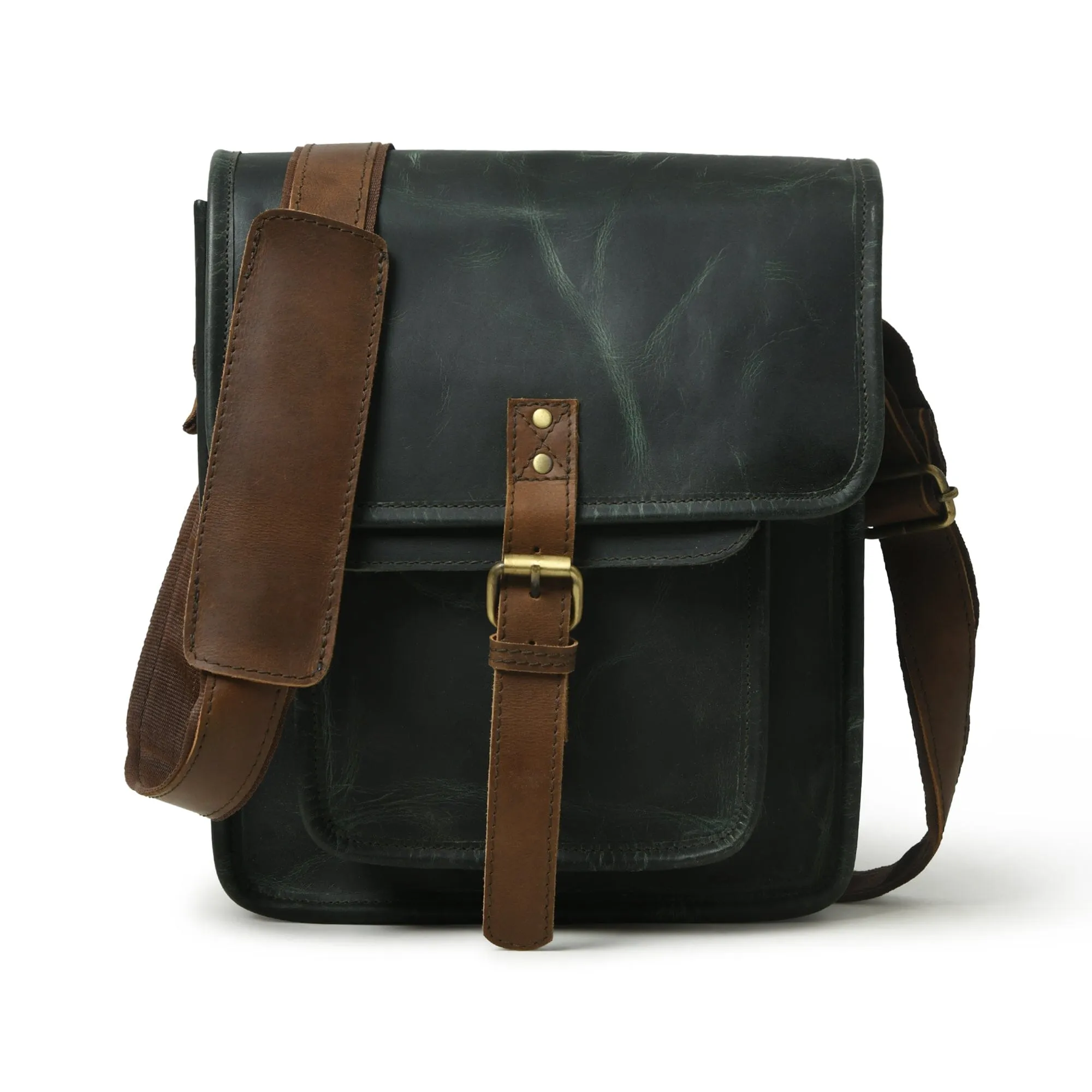 Daily Companion Messenger Bag sold by Classy Leather Bags product image thumbnail 3