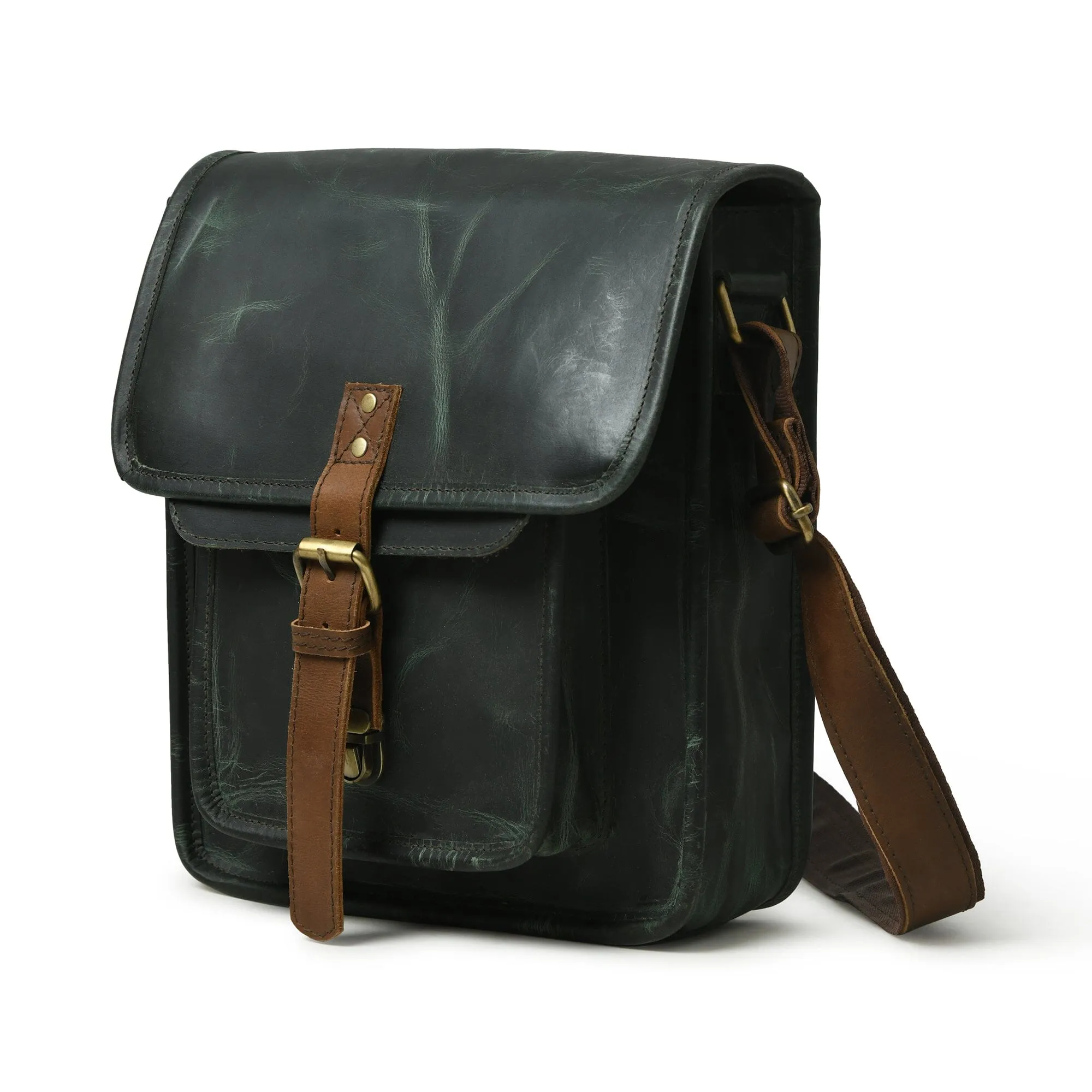 Daily Companion Messenger Bag sold by Classy Leather Bags