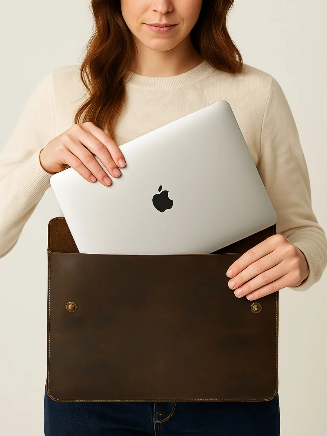 The MacBook Folio sold by Classy Leather Bags product image thumbnail 4