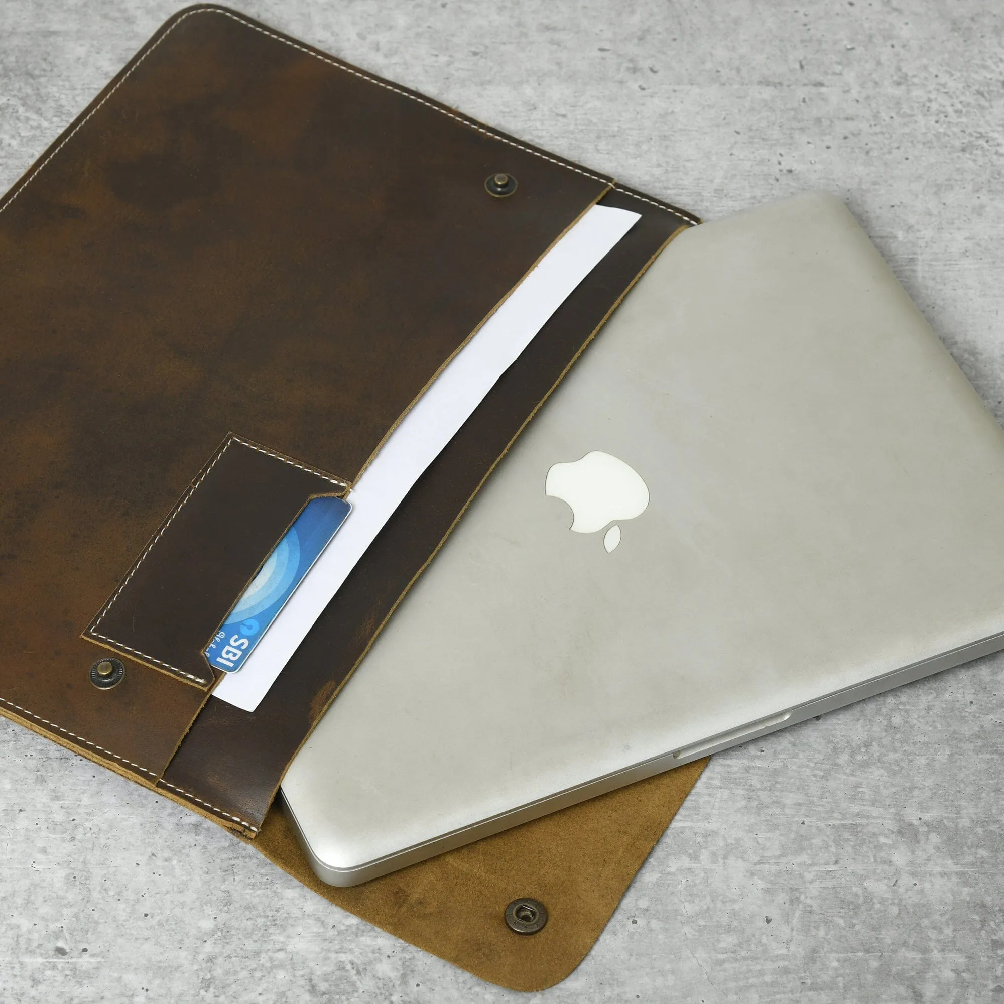 The MacBook Folio sold by Classy Leather Bags product image thumbnail 2