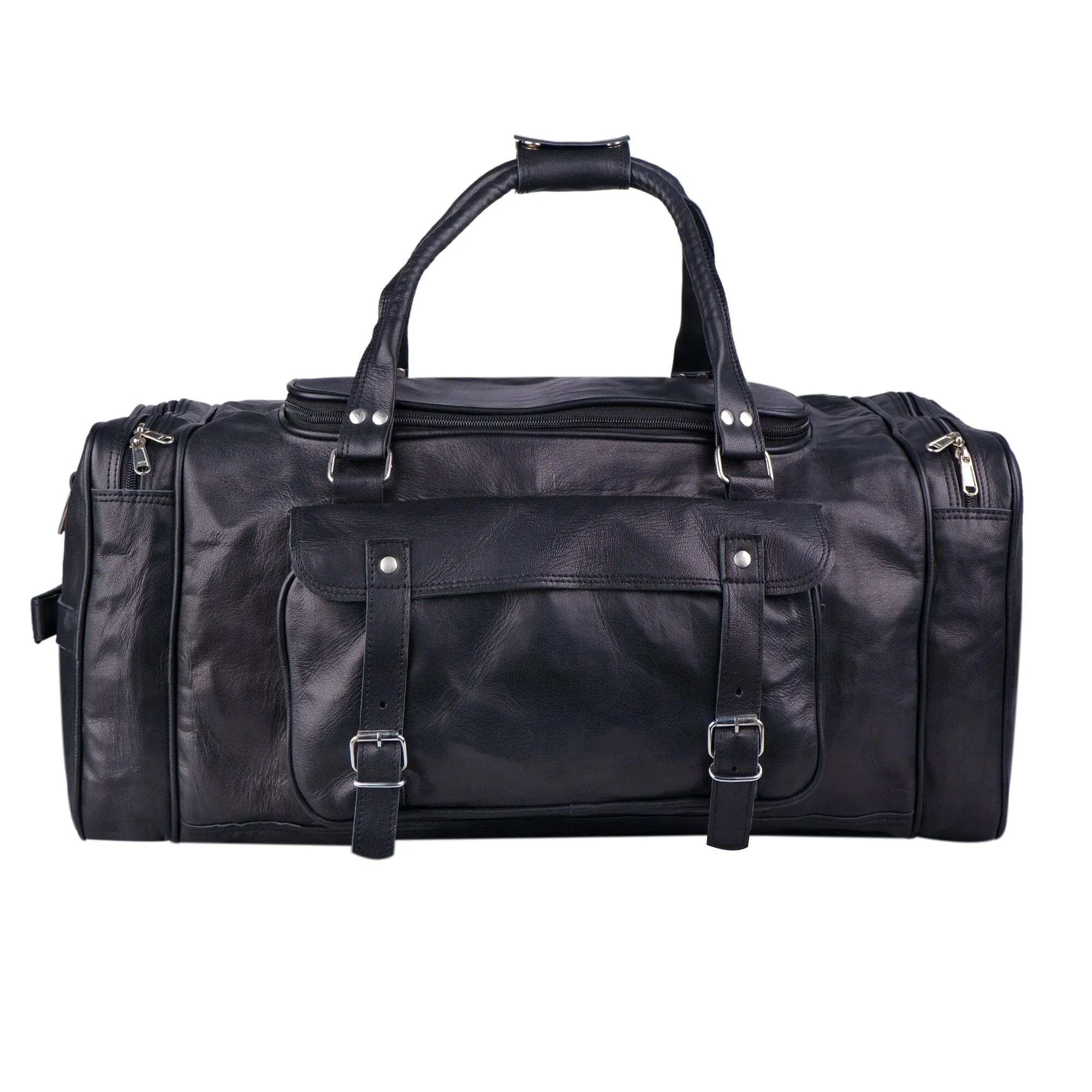 The Dark Knight Traveler + FREE Toiletry Bag sold by Classy Leather Bags product image thumbnail 3