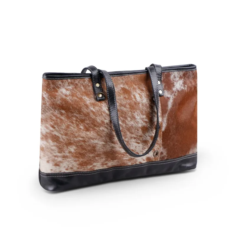 Blake Cowhide Tote Bag sold by Classy Leather Bags