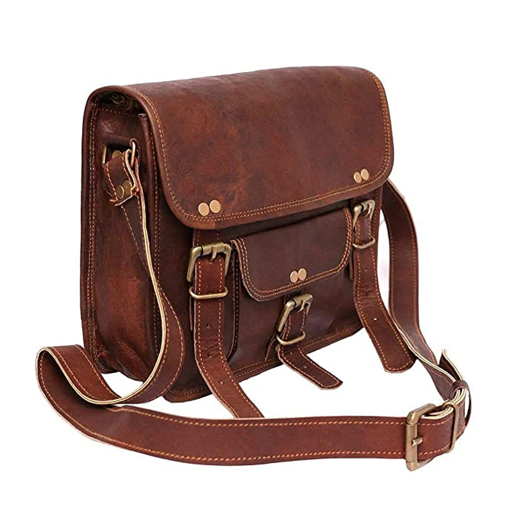 Daily Stylish Sling Messenger sold by Classy Leather Bags