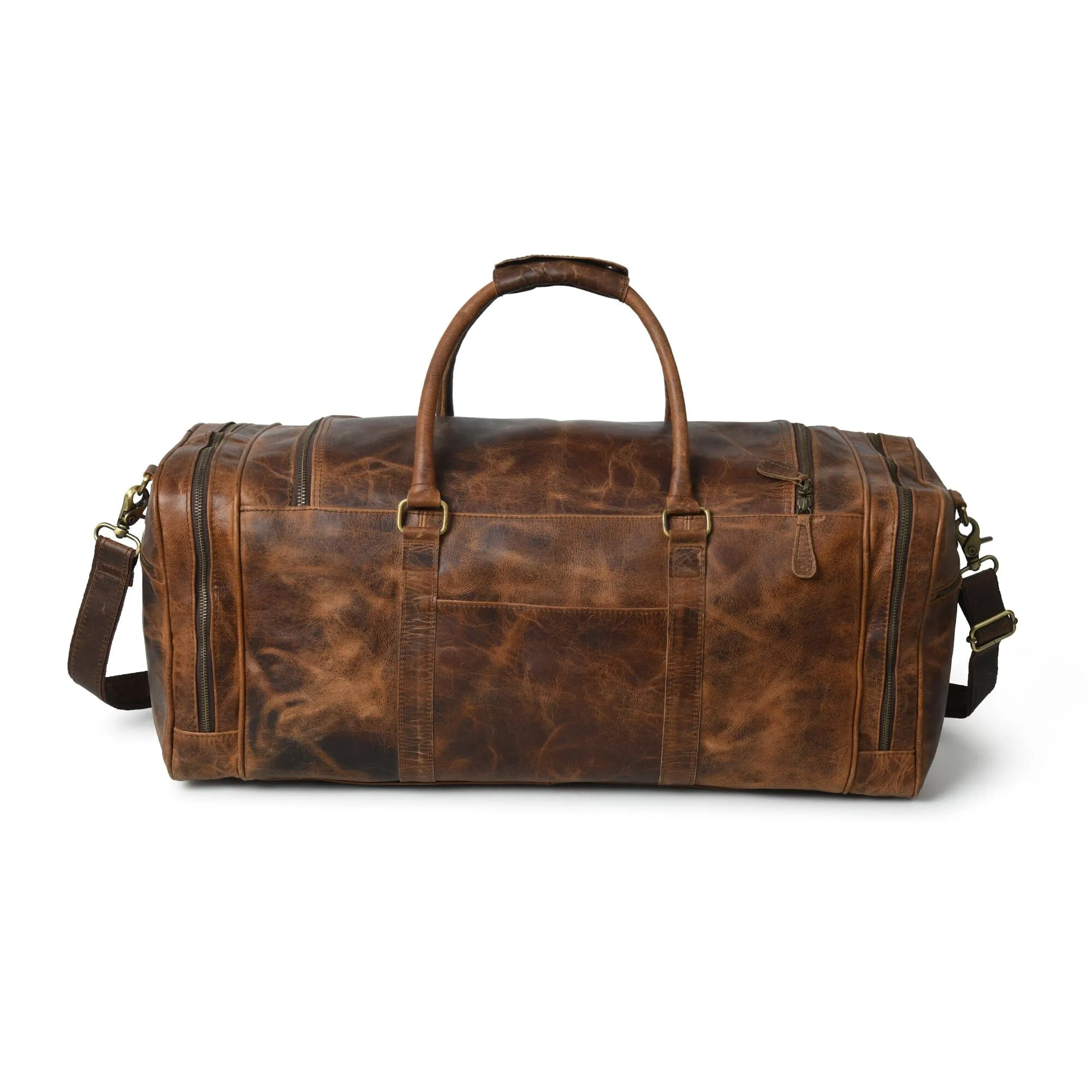 Cohen Buffalo Weekender Duffle sold by Classy Leather Bags product image thumbnail 5