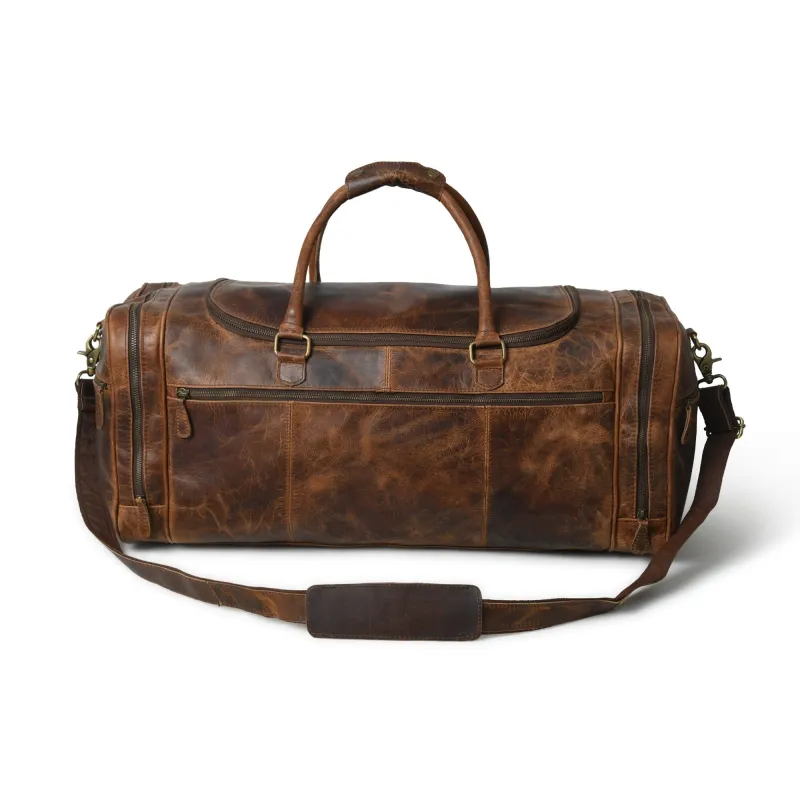 Cohen Buffalo Weekender Duffle sold by Classy Leather Bags