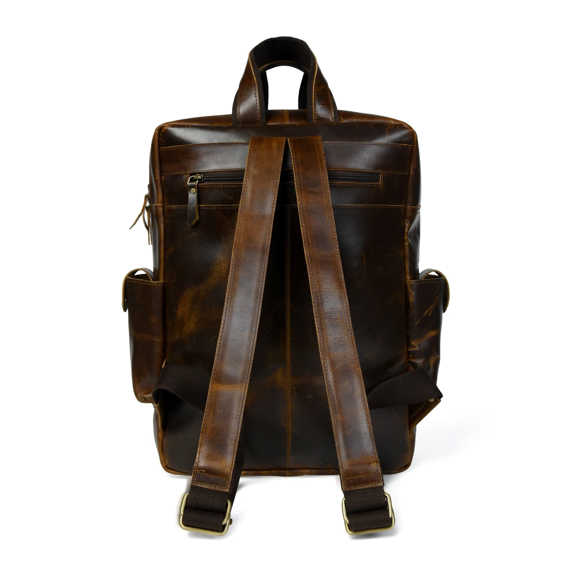 Prime Multi Functional Backpack sold by Classy Leather Bags product image thumbnail 3