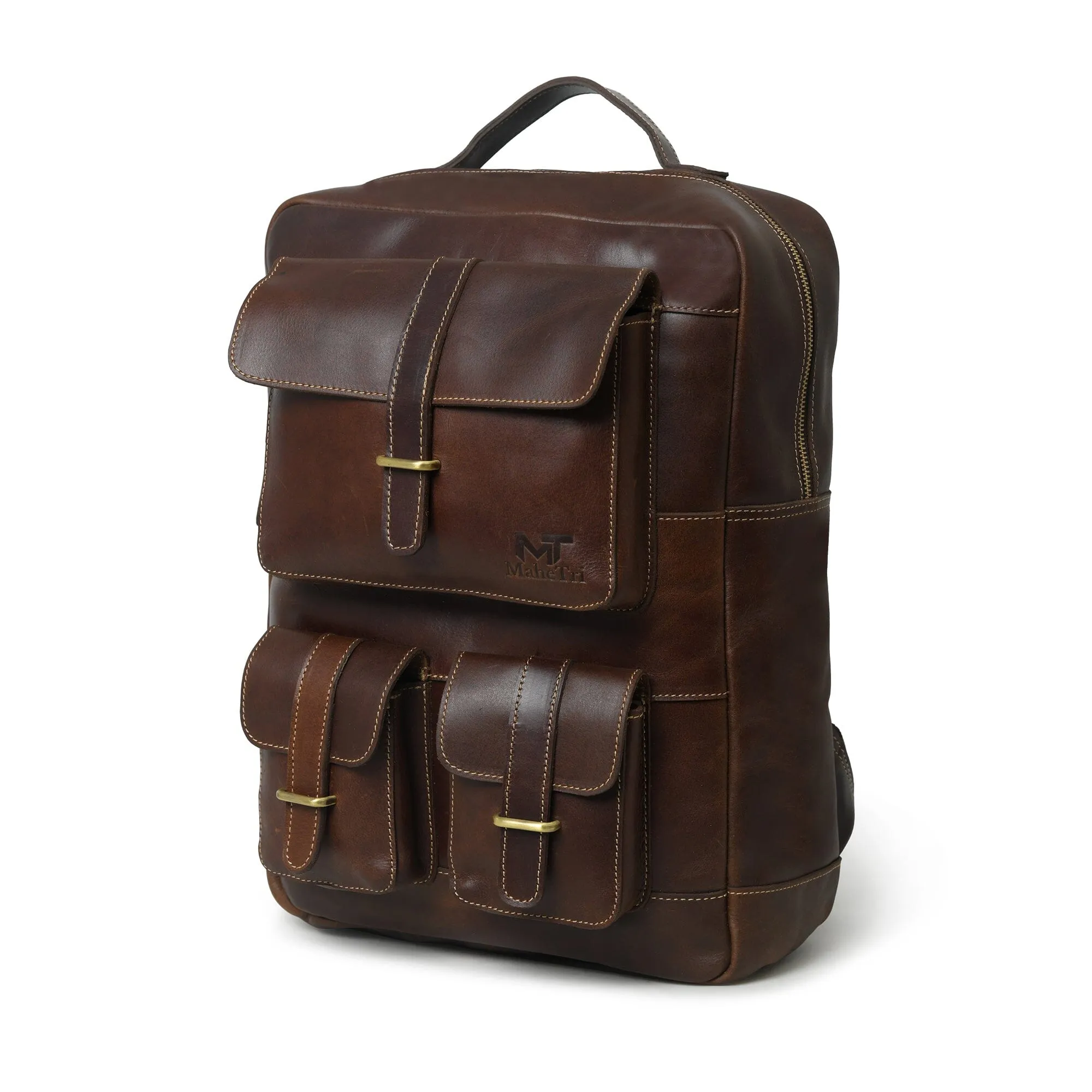Mahi Classic Backpack sold by Classy Leather Bags product image thumbnail 3