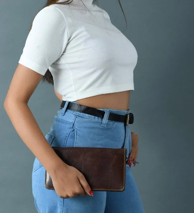 Blair Women's Wallet- Cocoa Brown sold by Classy Leather Bags product image thumbnail 5