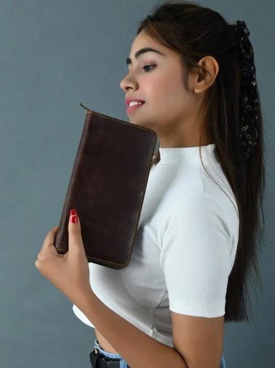 Blair Women's Wallet- Cocoa Brown sold by Classy Leather Bags product image thumbnail 4