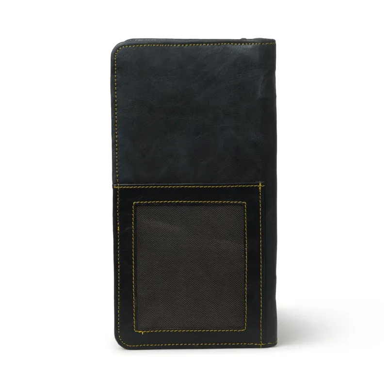 Blair Women's Wallet- Black made by Classy Leather Bags
