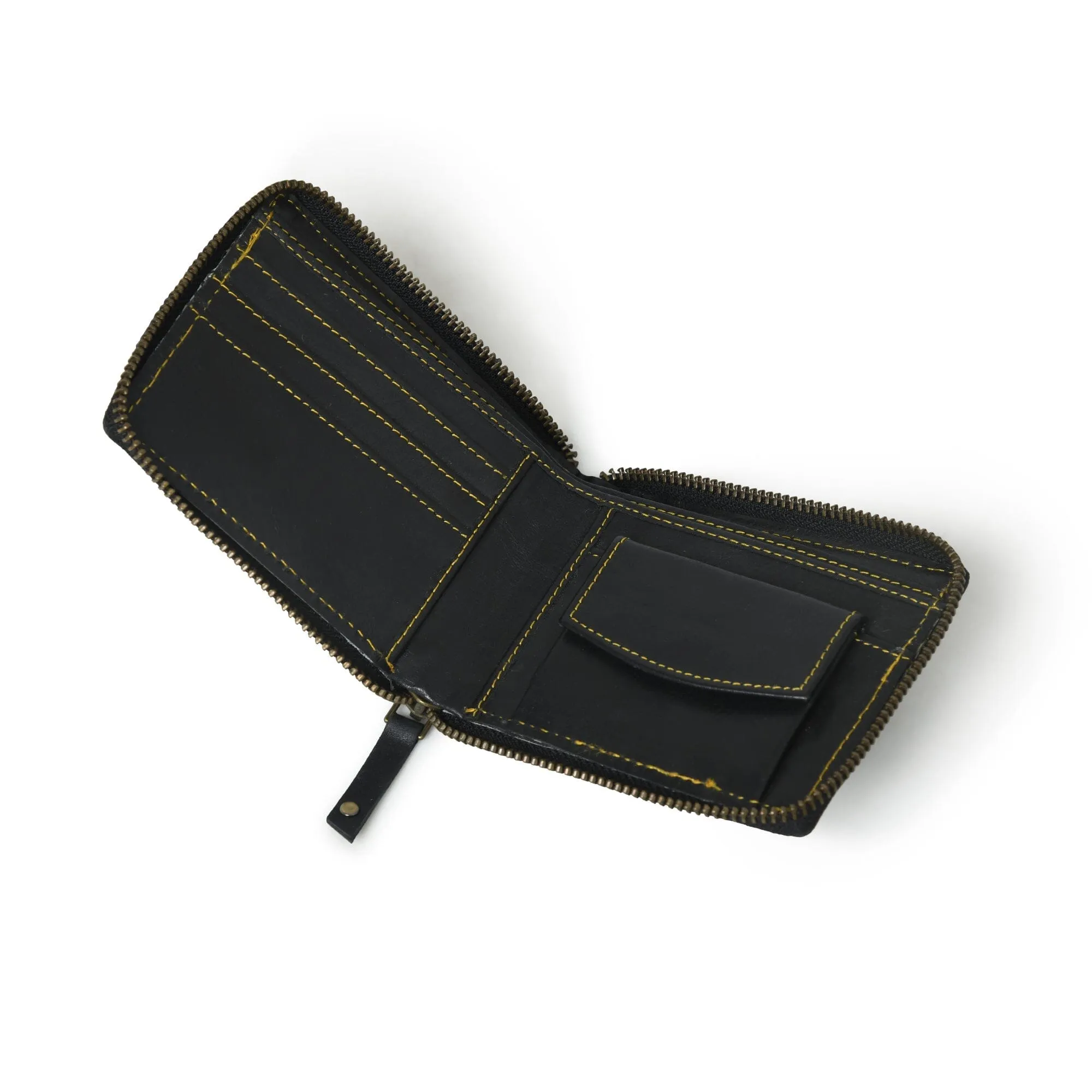 Adams Bi-Fold Wallet- Black sold by Classy Leather Bags product image thumbnail 3