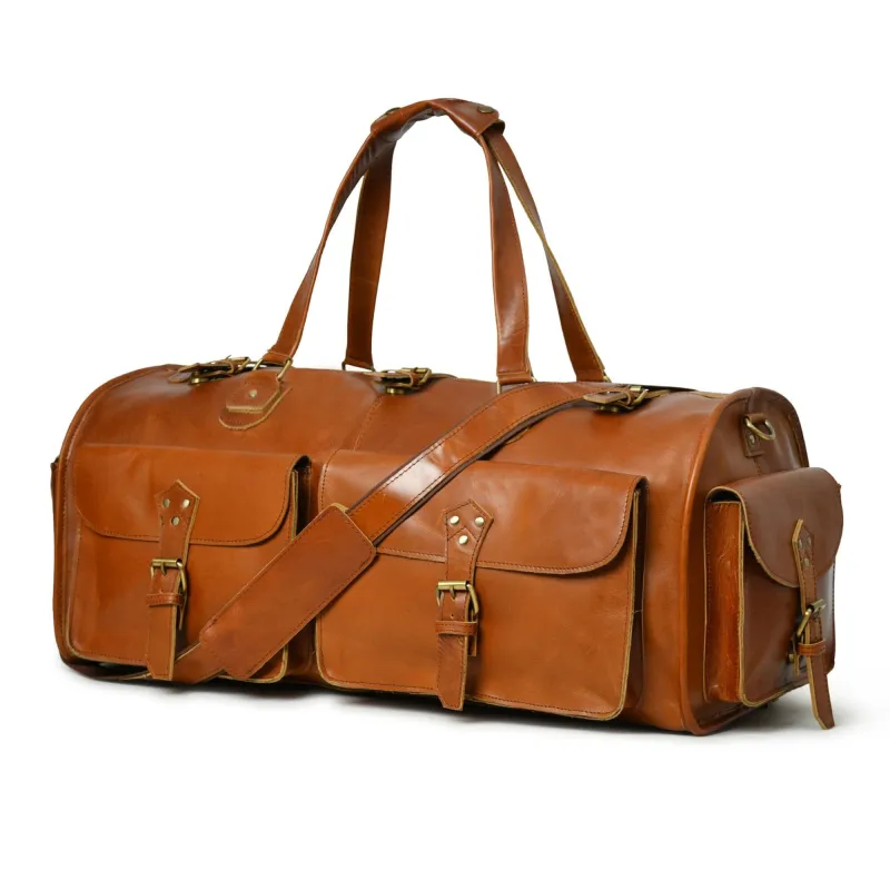 The Fenrich Duffel sold by Classy Leather Bags