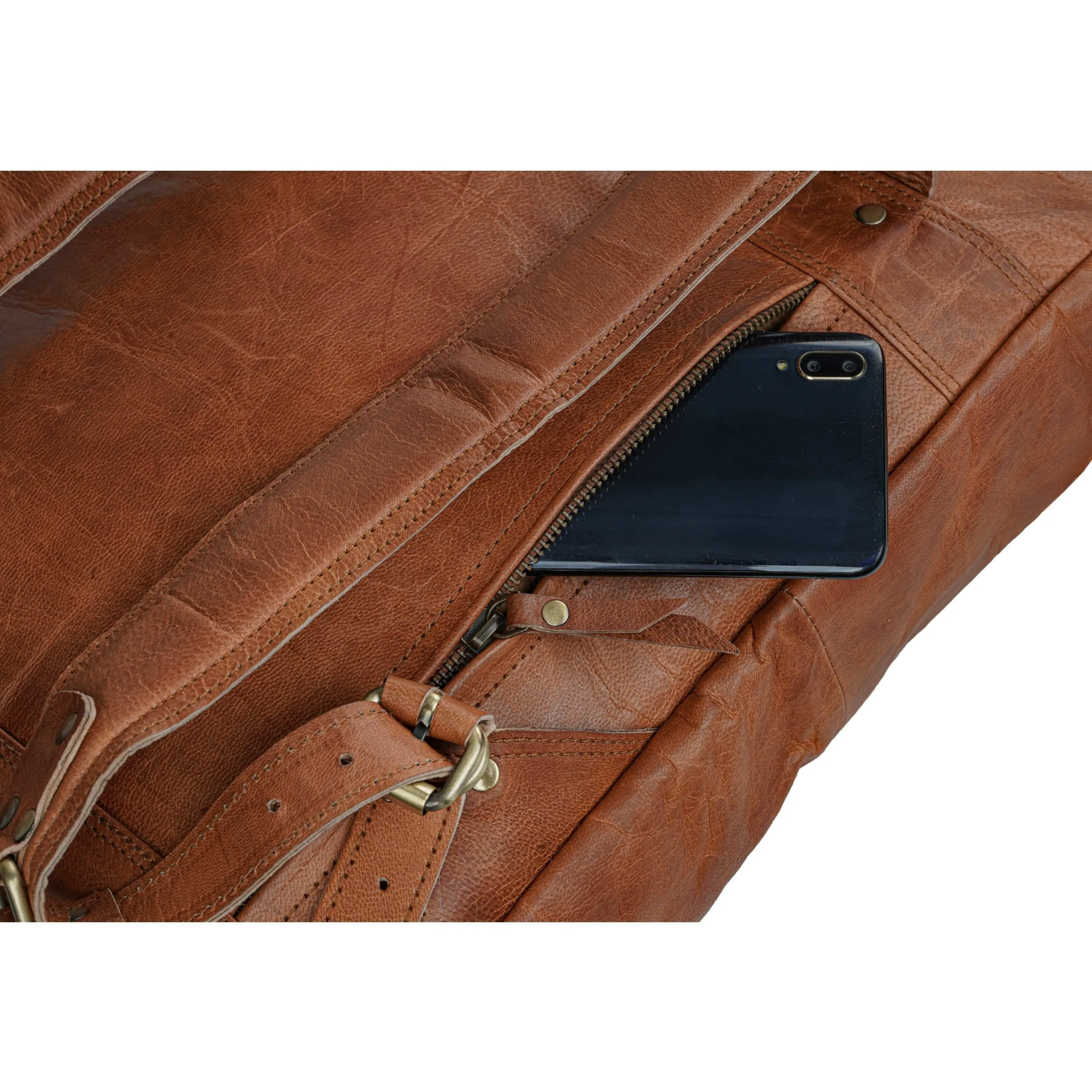 The Ortiz Rucksack sold by Classy Leather Bags product image thumbnail 5