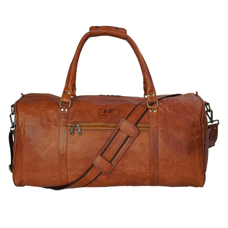 The Belgium Weekender Duffel sold by Classy Leather Bags