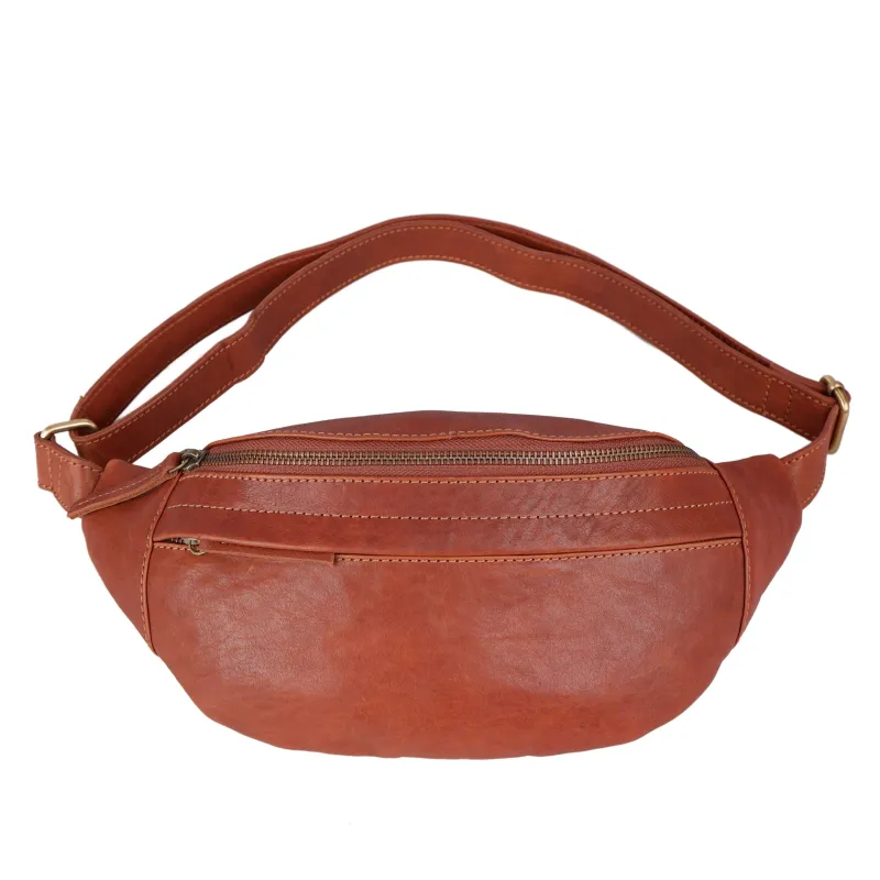 The Halsman Fanny Pack sold by Classy Leather Bags