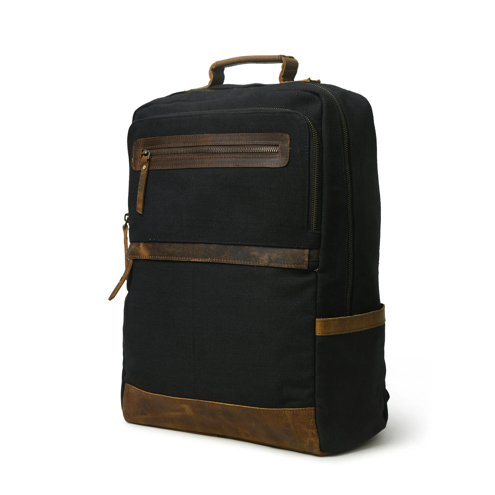 The Foster Canvas Backpack sold by Classy Leather Bags