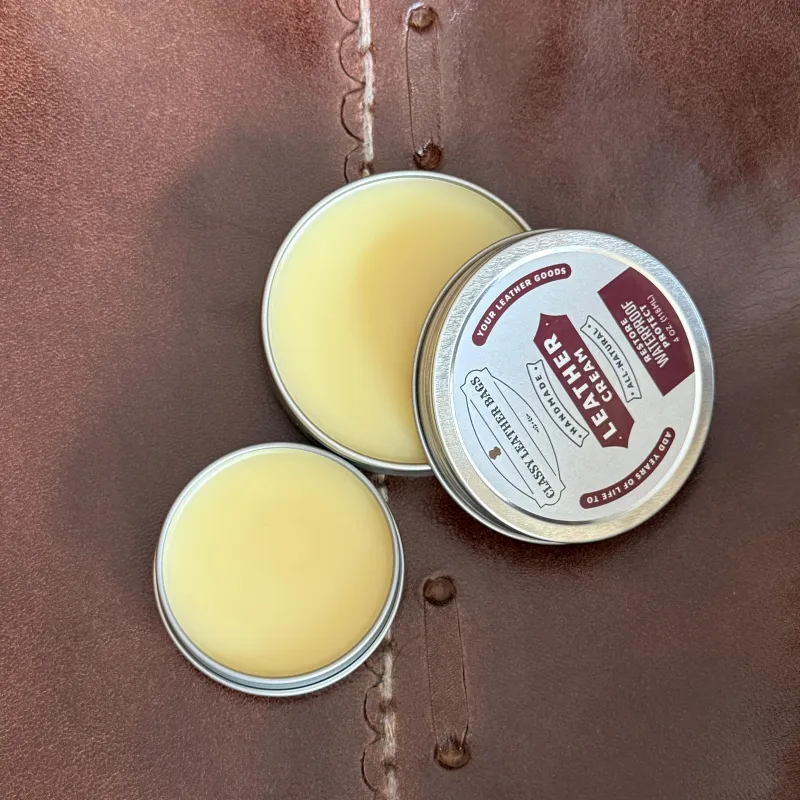 Leather Cream - Restore, Waterproof & Protect Leather sold by Classy Leather Bags