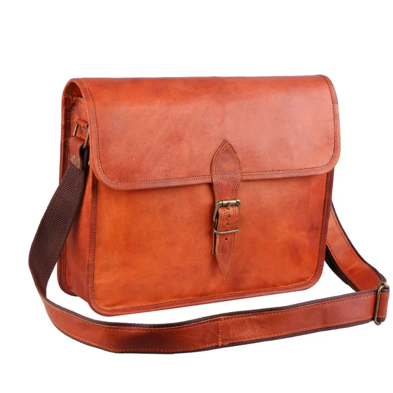 The Mascot Leather Messenger sold by Classy Leather Bags