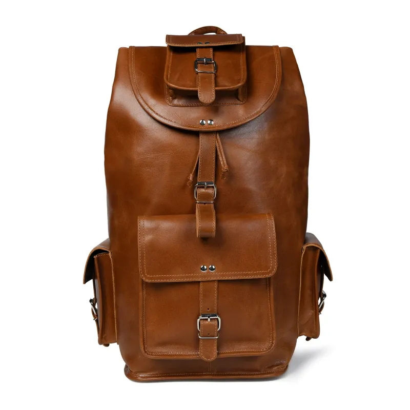 Kingston Tanned Backpack sold by Classy Leather Bags