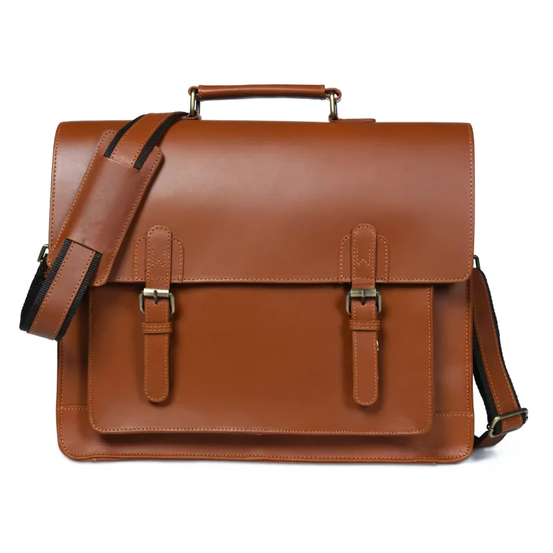 Denver Office Briefcase sold by Classy Leather Bags