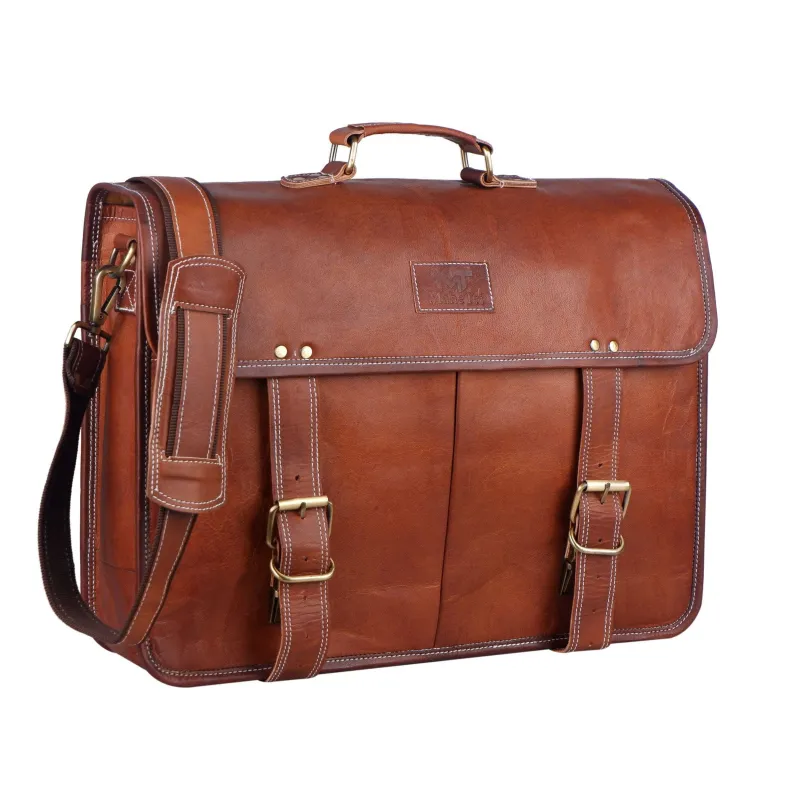 Exotic Large Messenger Bag sold by Classy Leather Bags