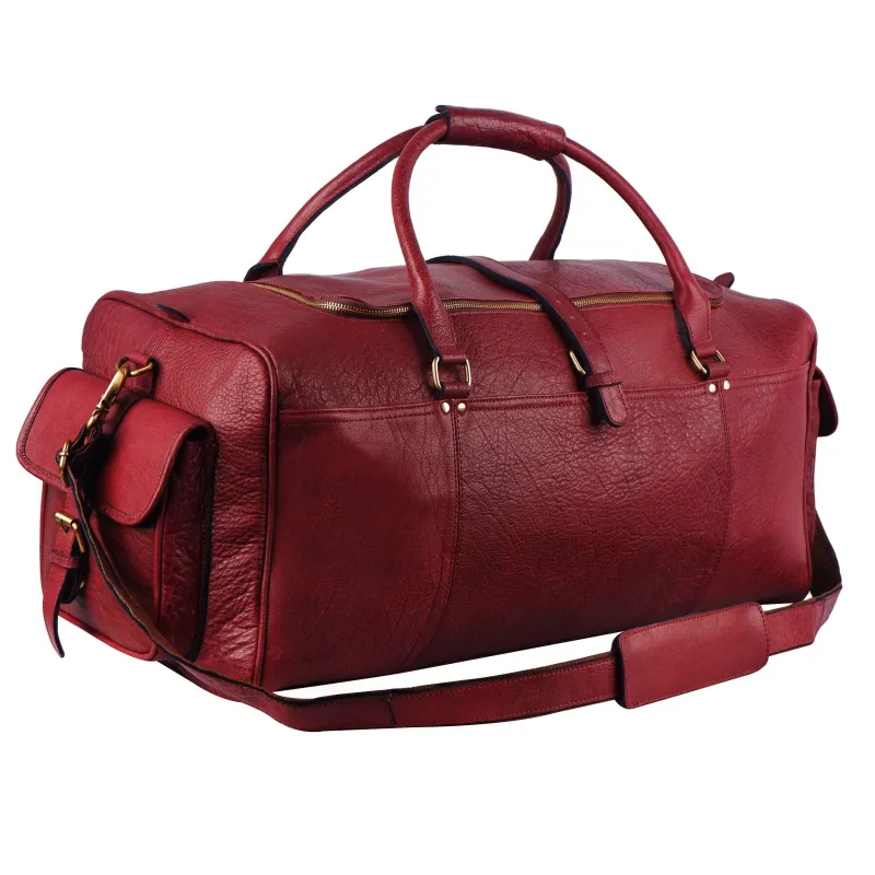 Scarlet Big Duffel sold by Classy Leather Bags