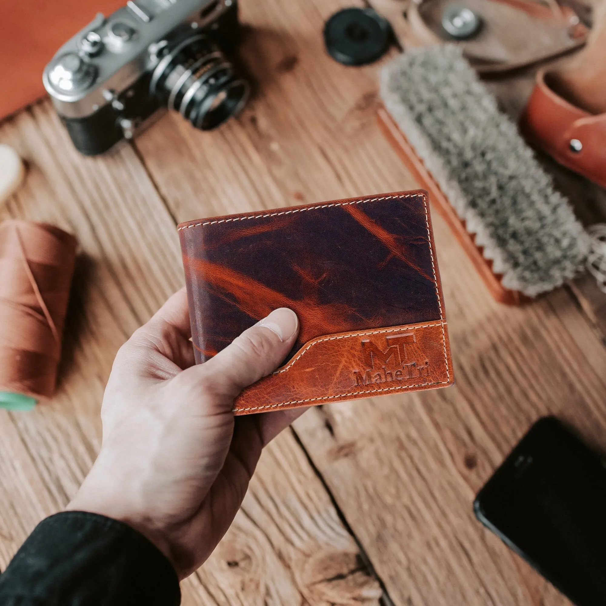 Morgan Bi-fold Wallet sold by Classy Leather Bags product image thumbnail 2