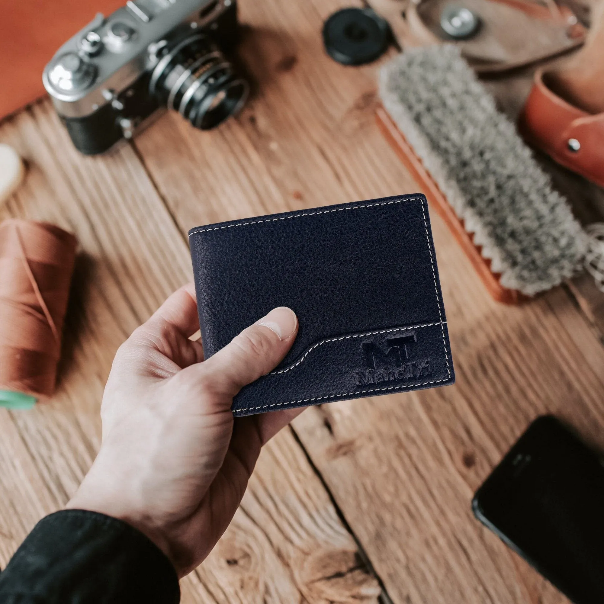 Simons Bi-fold Wallet sold by Classy Leather Bags product image thumbnail 2
