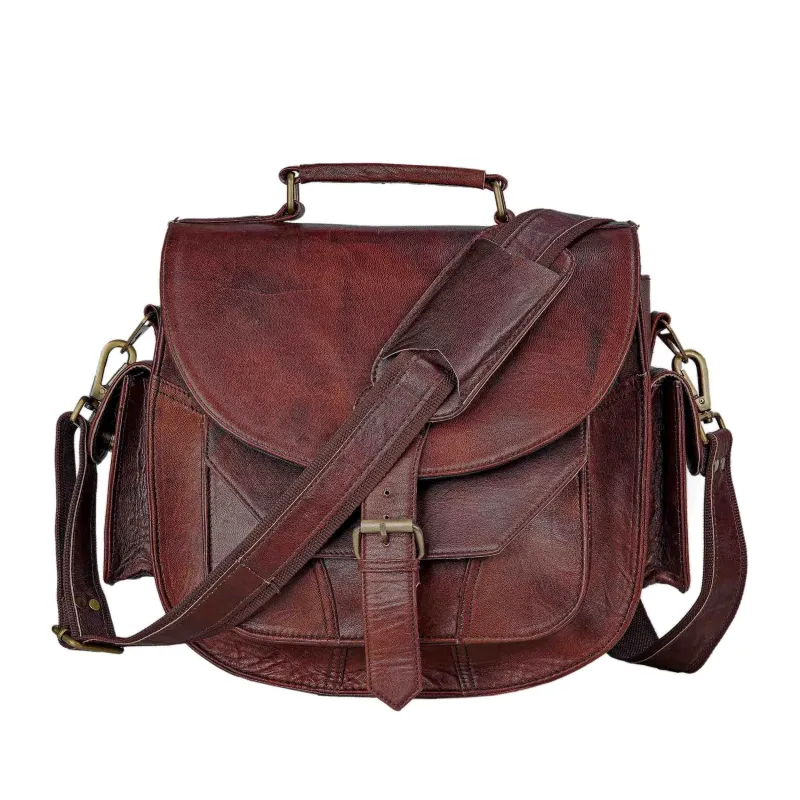 The Philippe Halsman Camera Satchel sold by Classy Leather Bags