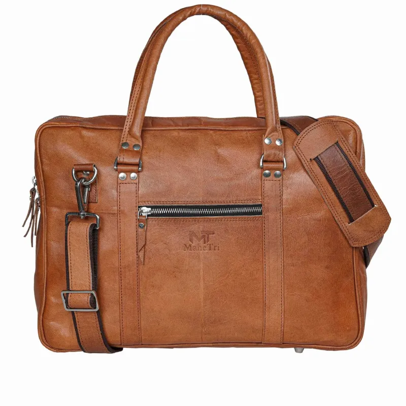 MaheTri Executive Briefcase sold by Classy Leather Bags