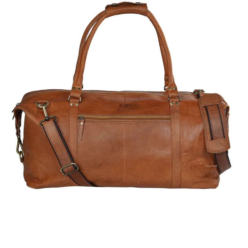 The Chicago Weekender Duffel sold by Classy Leather Bags
