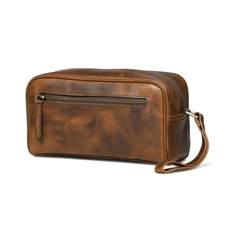 The Lumber Toiletry sold by Classy Leather Bags