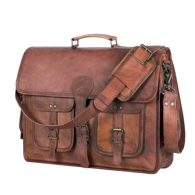 The Cambridge Briefcase sold by Classy Leather Bags