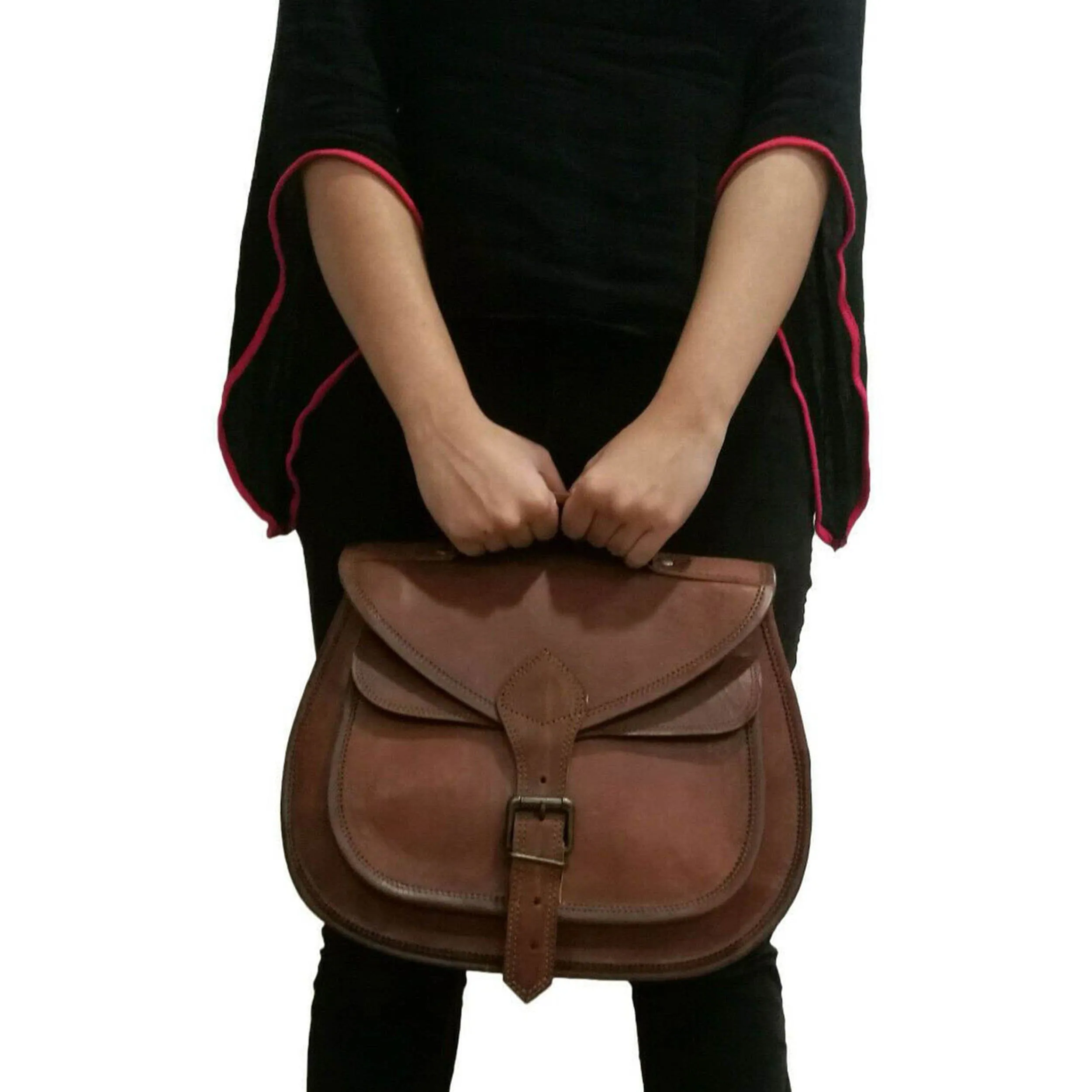 The Sierra Satchel sold by Classy Leather Bags product image thumbnail 2