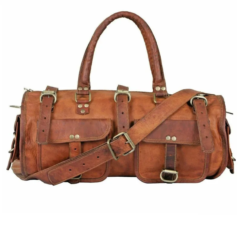 The Porter Duffel sold by Classy Leather Bags