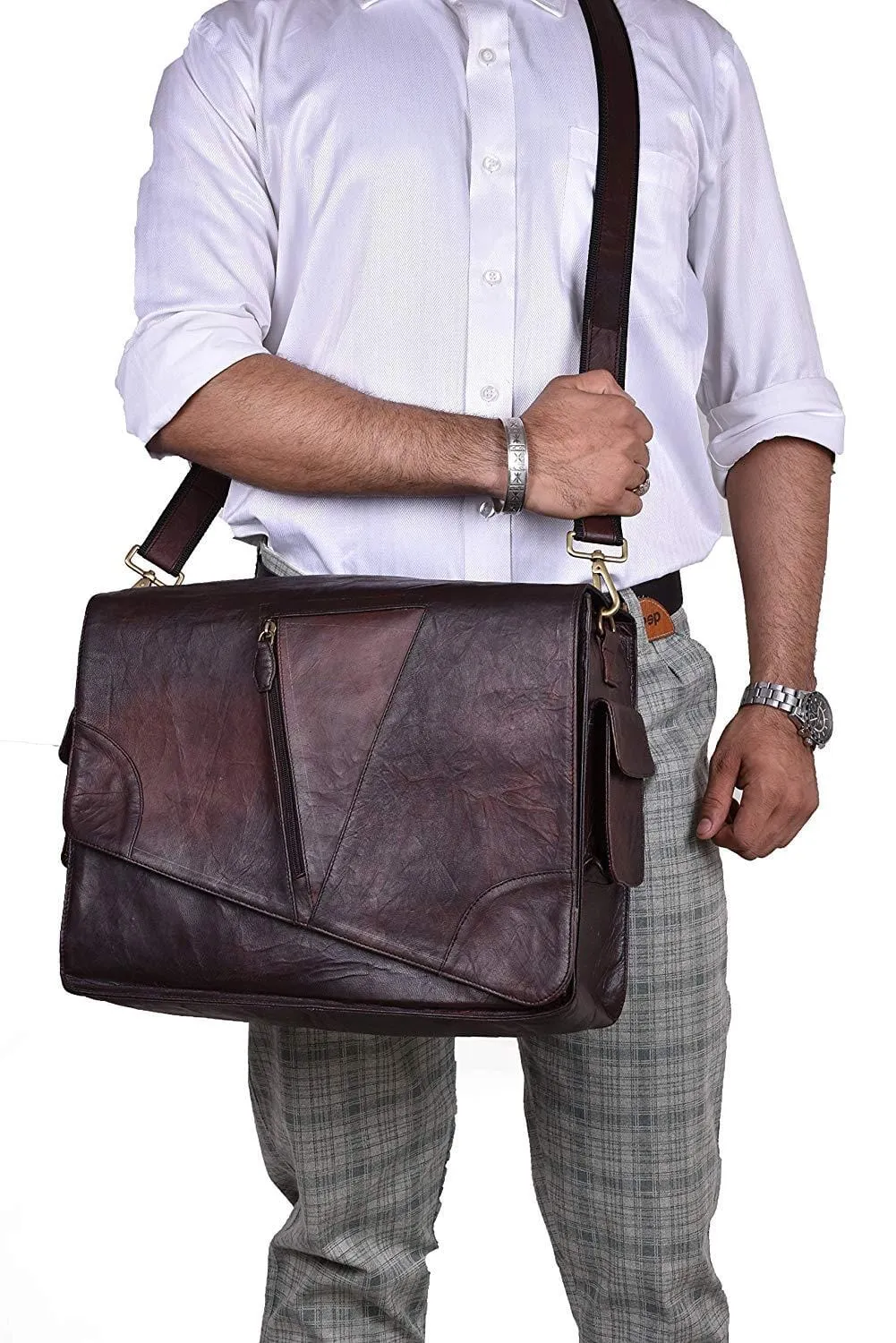 The Finch Camera Bag sold by Classy Leather Bags product image thumbnail 5