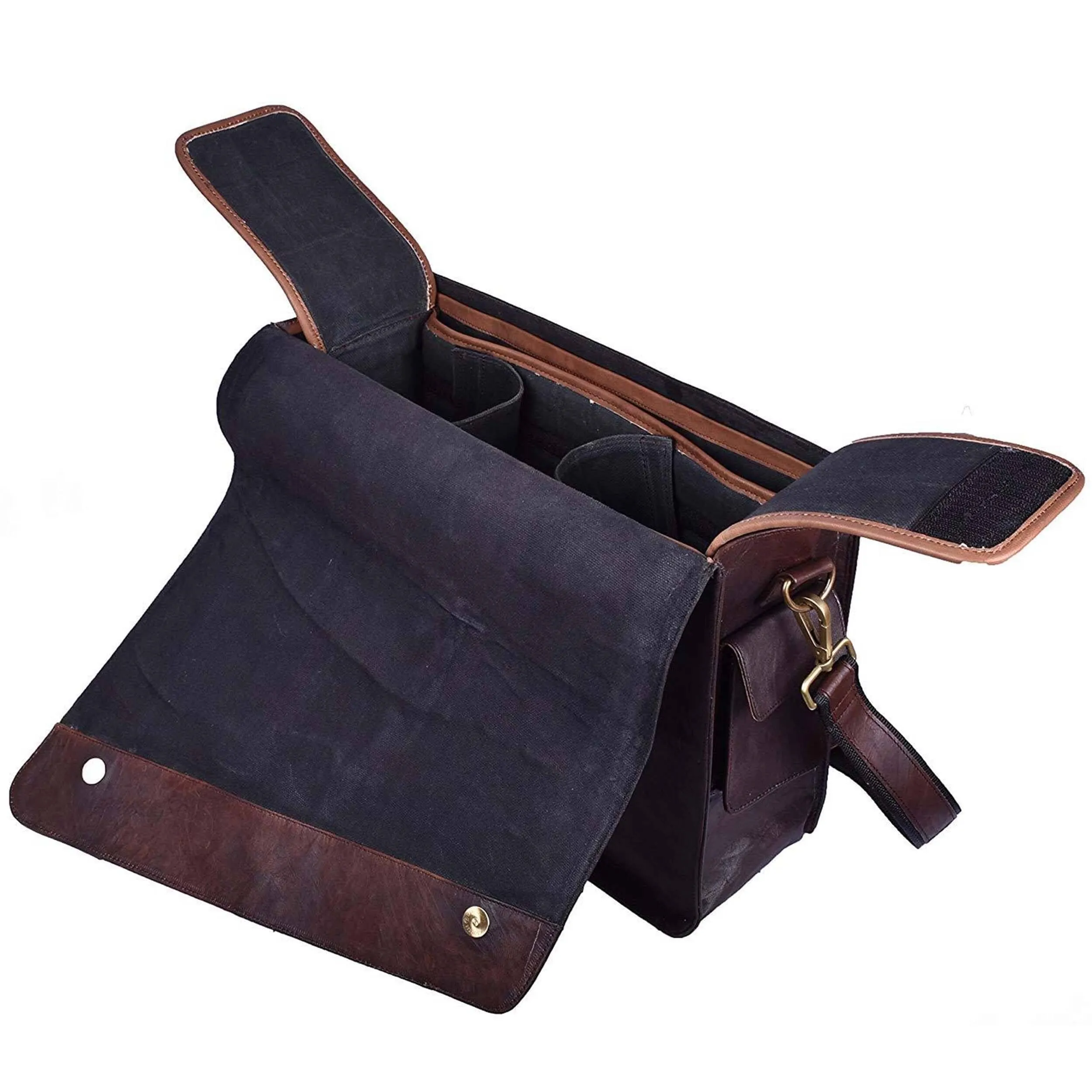 The Finch Camera Bag sold by Classy Leather Bags product image thumbnail 2