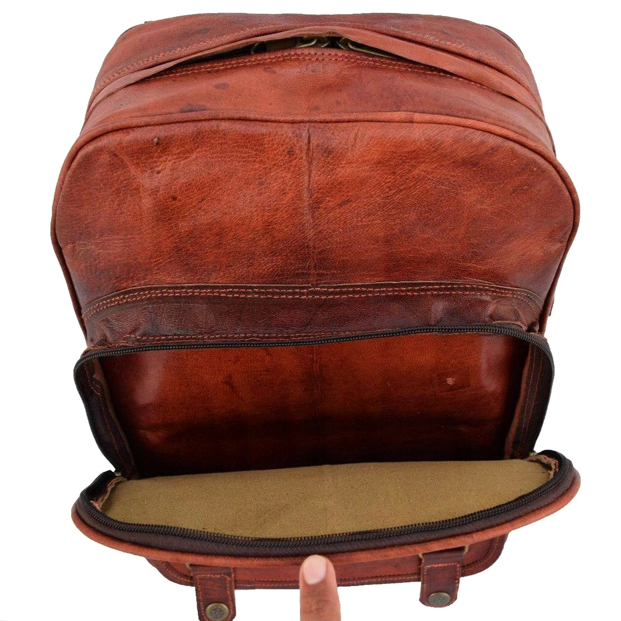 The Designer Backpack sold by Classy Leather Bags product image thumbnail 4